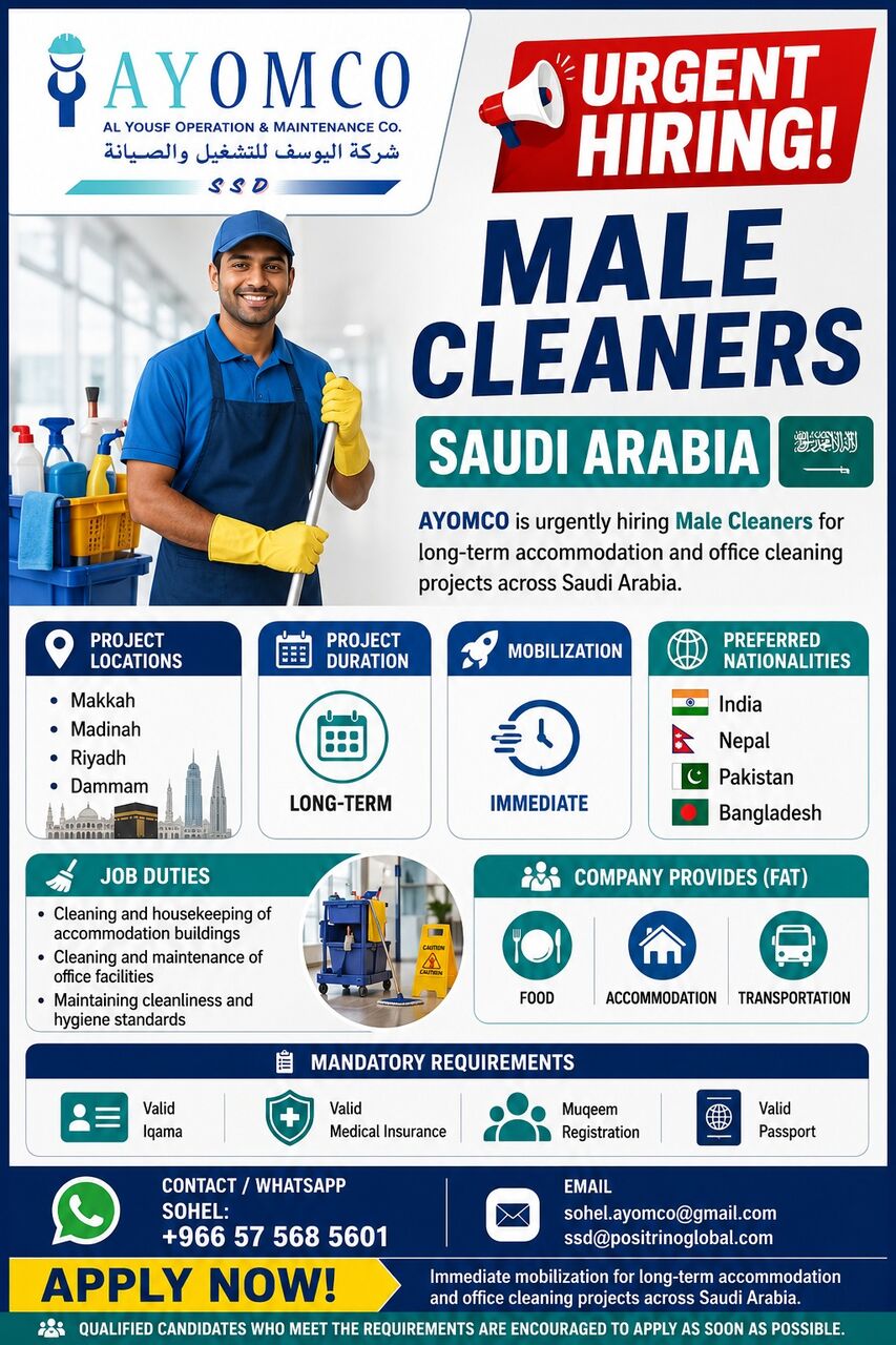 Male Cleaners