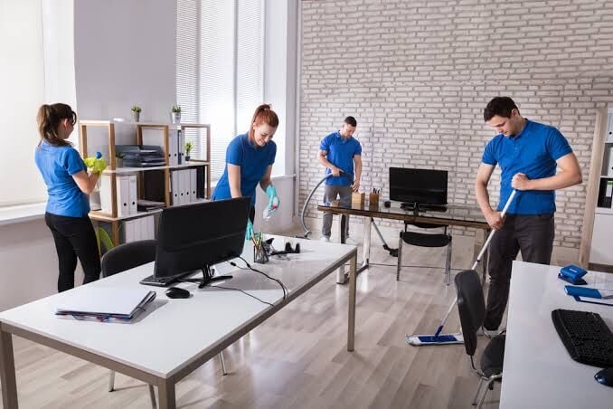 OFFICE CLEANING STAFF